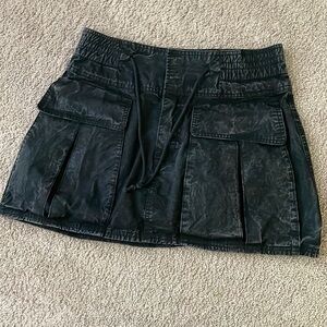 Free People cargo miniskirt